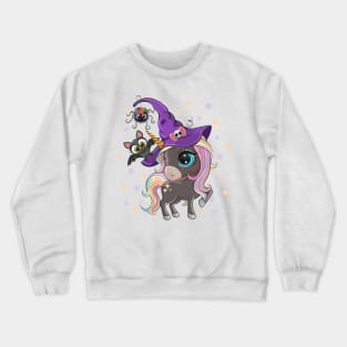 Halloween Unicorn Crewneck Sweatshirt